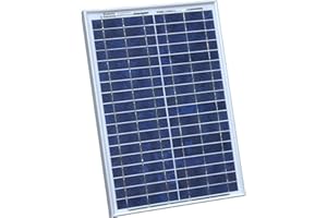 20W Photonic Universe Solar Panel with 2m Cable for a Motorhome, Caravan, Campervan, Boat or Any Other 12V System (20 watt)