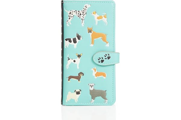 SHAGWEAR Porte-monnaie pour femme et fille, chien