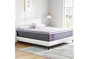 Anlowo Double Mattress 4FT6 Hybrid Pocket Sprung Memory Foam Mattress with Comfort Foam & Skin-Friendly, Foam Hybrid Mattress Single Medium Firm 135x190x22cm