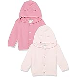 Amazon Essentials Maglione con Cappuccio Unisex Bimbi, Pacco da 2