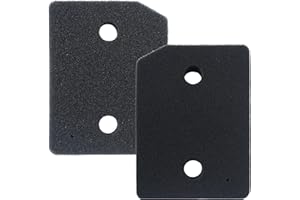 RUOJLING 2 Piezas Filtros para Secadora Mie-le 9164761,Filtro de Espuma para Secadora,Filtro Secadora Mie-le Fino Grueso,Filtro de Esponja,207 x 157 x 30 mm