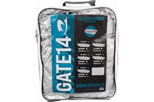 GATE 14 Telo Copertura Barca Impermeabile in Poliestere 210 D Anti-UV Taglia S