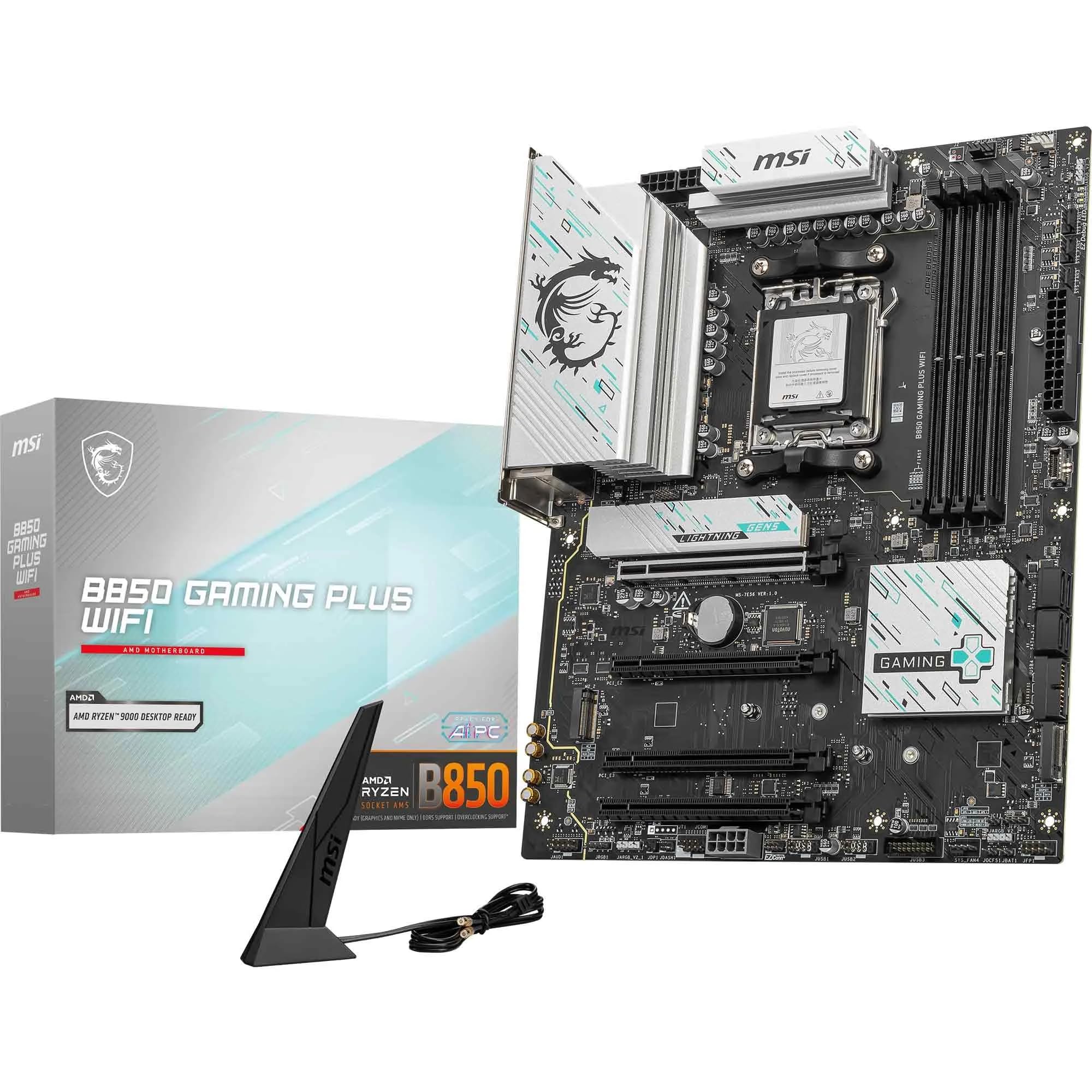 MSI B850 GAMING PLUS WIFI AM5 DDR5 ATX