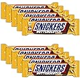 Snickers Butterscotch Flavour Chocolate Bar, Loaded With Chewy Caramel, Roasted Peanuts & Butterscotch Delight, Tasty & Crunchy Chocolate For Sharing, 40 Gram, Pack Of 10