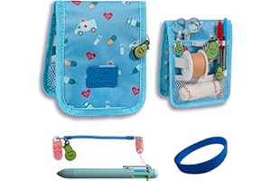 La Repera de Enfermera® Salvabolsini Infermeria + Portaforbici Infermeria + Penna 6 Colori + Braccialetto | Organizzatore di borse | Accessori Infermiera TCAE Veterinaria (BLUE NURSEES)