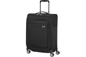 Samsonite Airea - Spinner S, ręczny bagaż, 55 cm, 41 L, czarny (czarny)