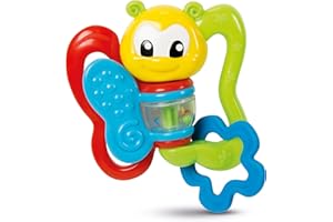 Clementoni- Hochet Papillon-Premier âge, 17159