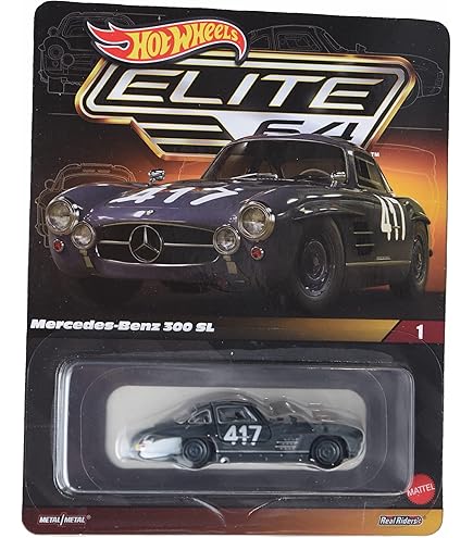 Hot Wheels メルセデス・ベンツ 300SL Amazon.com: DieCast Hotwheels Benz 300 SL - HW Speed Graphics 9/10