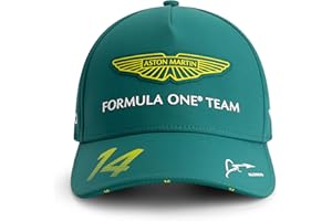 Aston Martin F1 2025 Gorra Equipo Infantil Alonso Verde - Talla Única