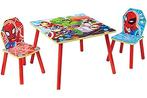 Marvel Superheroes Spider-Man - Ensemble Table et 2 chaises pour Enfants