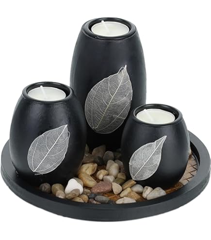 Seaside No.64 - Lot De 4 Pics Pour Bougies Chauffe-plats - En