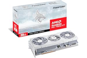 Powercolor Hellhound Spectral White AMD Radeon RX 7900XT Graphics Card 20GB GDDR6
