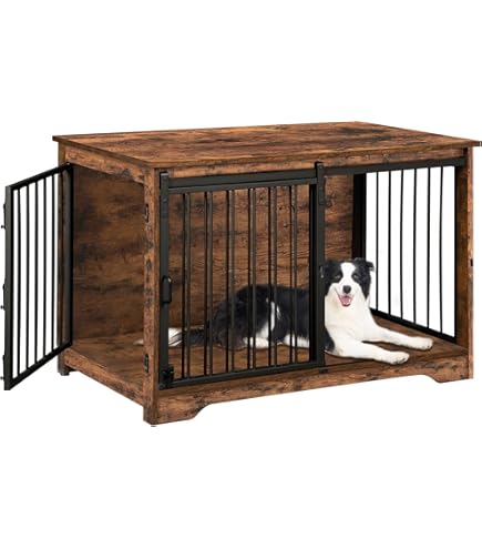 Hundebox XXL Mit Schubladen - 137x57x85cm Möbelstück Für Große Hunde