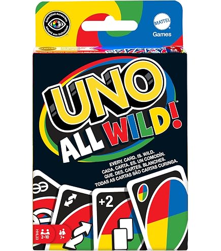 UNO Kartenspiel + Spielkarten Set Mit Reiseetui – Inkl. Kunststoffkoffer, Perfekt Für Unterwegs & Familienspiele