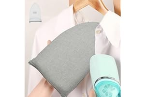 Lipaux Guanto da stiro a vapore, impermeabile, anti vapore, resistente al calore, guanto portatile con passante per le dita, accessori per vestiti a vapore(Appuntito)