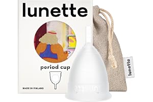 Lunette Menskopp i Medicinskt Silikon | Upp till 12 Timmars Komfort, Återanvändbar i upp till 10 År, BPA-fri, Tillverkad i Fi