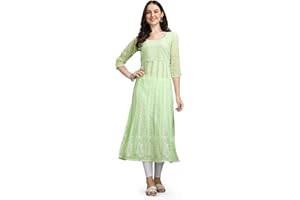 EthnicJunction Damen Anarkali Kurta-Pyjama-Sets