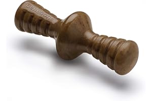 Benebone Zaggler Indestructible Rolling Dog Chew Toy for Aggressive Chewers, Long Lasting Boredom Breaker for Dogs, Real Bacon Flavour, For Large Dogs, Made in the USA.