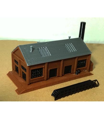 Train Ho Outland Models Paysage Ferroviaire Petite Gare/dépôt Rural échelle 1 Modèles Préfabriqués De Trains