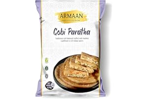 ARMAAN Frozen Gobi Paratha - Twelve Pieces - The Perfect Indian Authentic Treat