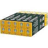STARBUCKS Blonde Espresso Roast by Nespresso, Blonde Roast, Coffee Capsules 10 x 10 (100 Capsules)