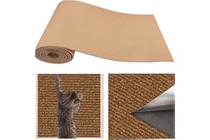 FloraVigo Samoprzylepna mata do drapania dla kotów, deska do drapania dla kota i drapak dla kota – deska do drapania (40 x 100 x wielbłądzie)