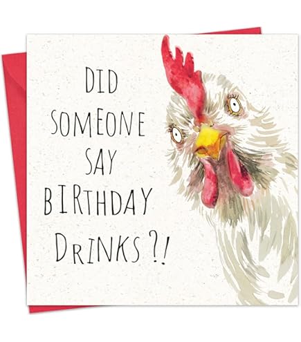 Carte De Voeux (Ld2719) U2013 Humour-Anniversaire U2013 Wc