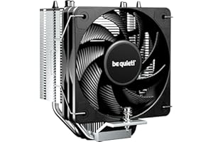 ‎BE QUIET! be quiet! Pure Rock Slim 3, CPU Kühler, 130W TDP, 100 mm PWM be quiet! Lüfter, 3 Heatpipes, asymmetrisches Design, Slim Tower