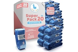 Baby Lama. 20 Stück Nachfüllfolie für Windeleimer Nachfüllkassetten Kompatibel mit Angelcare, Litter Locker, Littycat und Spross Nachfüllkassetten