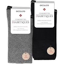 Lot De 3 Paires Chaussettes Homme Vitsocks - 98% Coton Sans Bord Élastique