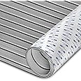 HXBYX EVA Foam Boat Flooring with 3M Self-Adhesive Backing DIY Boats Decking Marine Sheet Faux Teak Material,Non-Slip Cooler Pads for Kayak Yacht SwimPool RV 95"x44"/31"/16"/6.7"/2.4",47.5"x16"
