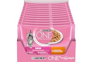PURINA ONE Single Serve - Junior - Kurczak - 4 x 85 g