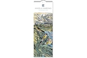 Angela Harding Slim Calendar 2026 (Art Calendar): Original Flame Tree Publishing-Kalender Slimeline [Kalender]