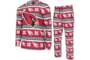 FOCO NFL Teams Winter Xmas Pijama Pijama Pantalones Camiseta Set