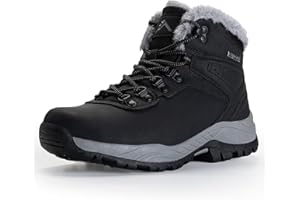 CC-Los Damen Winterschuhe Warm Gefüttert Winterstiefel Damen Schneestiefel Leicht Rutschfest