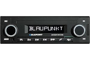 Blaupunkt Skagen 400 DAB, 1-DIN Radio, Kurze Einbautiefe, DAB, Bluetooth, schwarz