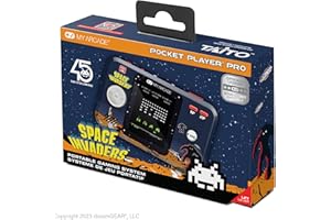 My Arcade Space Invaders Pocket Player Pro Handheld Portable Gaming System