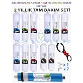 as water 2 Yıllık Tam Bakım Seti, Aura Cerilon Silver, Platinium, Plus ve T&uuml;m Kapalı Kasa Cihazlar ile Uyumlu, 12 Adet Su Fil