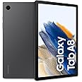 Samsung Galaxy Tab A8 Tablet Wi-Fi RAM 4 GB 128 GB, Android 11, Grigio, 10.5 Pollici, 2022 [Versione italiana]