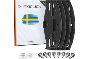 PLEXICLICK® ORIGINAL nummerplåthållare Frameless Invisible