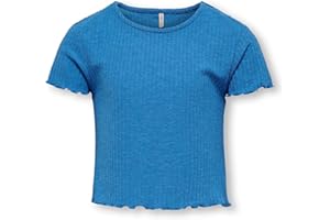 KIDS ONLY Mädchen Kognella S/S O-Neck Top Noos JRS T-Shirt