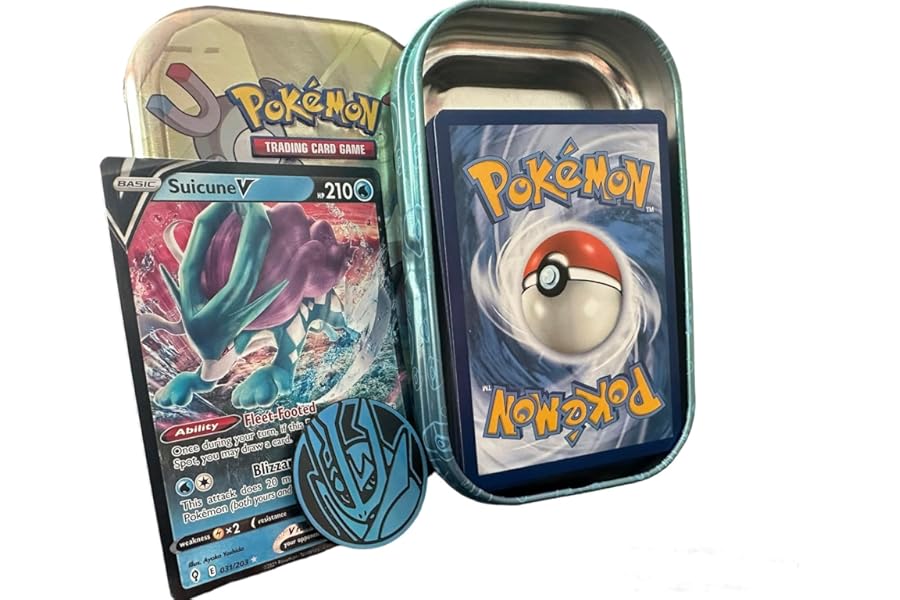 PoKéMoN Mini Tin Bundle - 50 Assorted Cards, 1 Random Ultra Rare & Game Coin