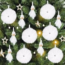 2 Pezzi Colomba Bianca Acrilico Per Albero Di Natale – Decorazioni Pendenti Per Matrimoni E Feste