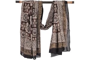 Guru-Shop, Paño fino, pareo, para colgar en la pared, falda cruzada, vestido pareo, blanco, algodón, talla: talla única, bufandas estampadas