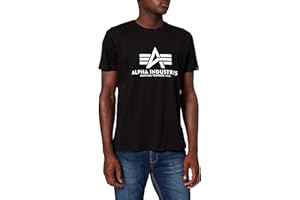 Alpha Industries Herren Basic T-Shirt, Blickdicht