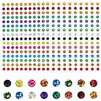 3000 stuks glitter plakstippen, kleurrijk, 20 mm, stippenstickers, glitterstickers, laserkleurrijke ronde stickers, beloningsstickers, kleurcodering, etiketten, rollen voor klaslokaal, kalender 3000 stuks glitter plakstippen, kleurrijk, 20 mm, stippenstickers, glitterstickers, laserkleurrijke ronde stickers, beloningsstickers, kleurcodering, etiketten, rollen voor klaslokaal, kalender