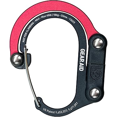 Karabijnhaak / sleutelhanger met fles opener - Zwart - - de webshop voor mannen