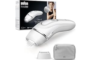 PROCTER & GAMBLE Braun Silk-Expert Pro 3 PL3020 IPL, do usuwania owłosienia w warunkach domowych, alternatywa dla depilacji laserowej, olarka Venus, 2 głowice, prezent dla kobiet, kolor biały/srebrny