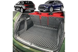 7DEEKEI Boot Liner Compatible with 2017-2025 Audi Q5 Boot Mats (and Rear Left and Right Side Panels) Dog Friendly