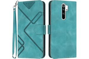 Bxithnr® Funda Xiaomi Redmi Note 8 Pro, Funda Libro Redmi Note 8 Pro de PU Cuero con Magnético, Soporte Plegable, Ranuras para Tarjetas, Capa Tipo Flip Case Wallet Carcasa con Tapa - Verde